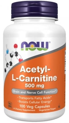 Acetyl L-Carnitine 500 мг - 100 капсули