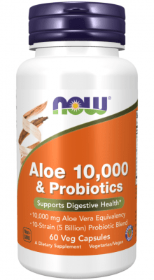 Aloe Vera 10000 & Probiotics - 60 капсули