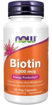 Biotin (Витамин Б-7) 5000 мкг - 60 капсули