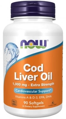 Cod Liver Oil 1000 мг - 90 дражета