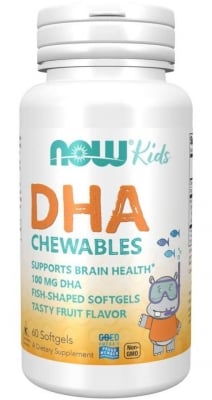 DHA 100 мг Kid`s Chewable - 60 дражета