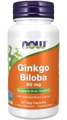 Ginkgo Biloba 60 мг - 60 капсули