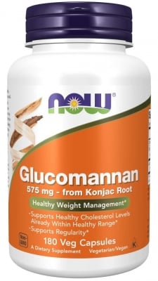 Glucomannan 575 мг - 180 капсули