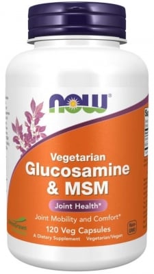 Glucosamine & MSM Vegetarian 500/500 - 120 капсули