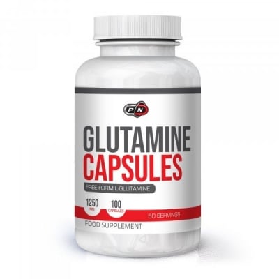 GLUTAMINE CAPSULES 1250 мг - 100 капсули