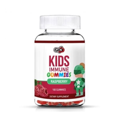 KIDS IMMUNE GUMMIES - малина - 100 дъвчащи таблетки