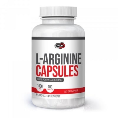 L-ARGININE 1000 мг - 100 капсули