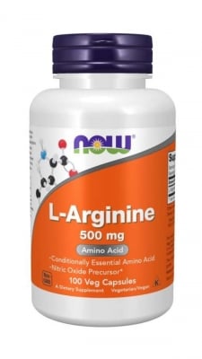 L-Arginine 500 мг - 100 капсули