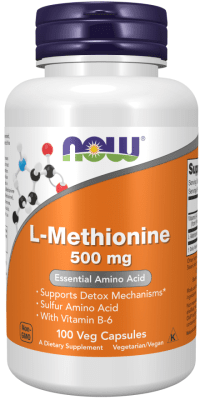 L-Methionine 500 мг - 100 капсули