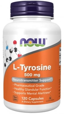 L-Tyrosine 500 мг - 120 капсули