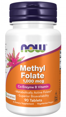 Methyl folate 1000 мкг - 90 таблетки