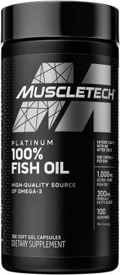 Platinum 100% Omega Fish Oil - 100 дражета
