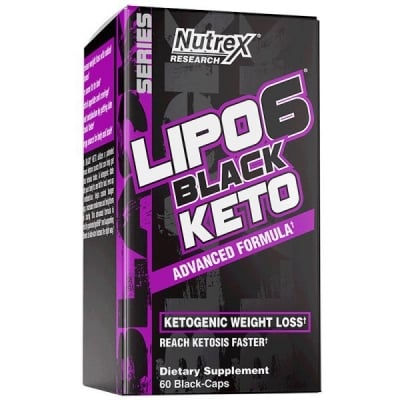 Lipo-6 Black Keto - 60 капсули