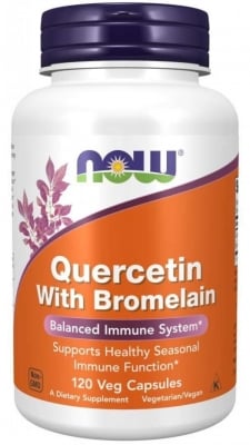 Quercetin + Bromelain - 120 капсули