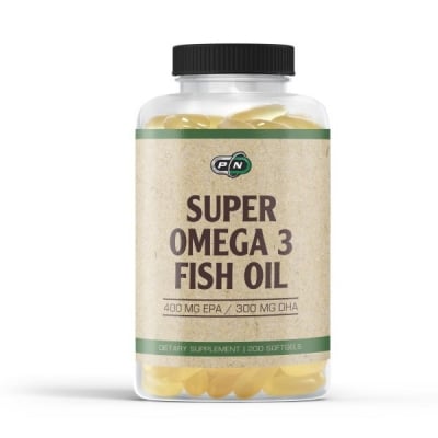 Super Omega 3 - Fish oil - 400 EPA / 300 DHA - 200 дражета