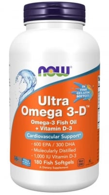 Ultra Omega 3-D - 180 дражета