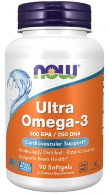 Ultra Omega 3 рибено масло - 90 дражета