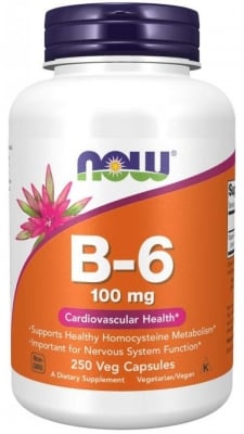 Витамин B-6 100 мг - 250 капсули