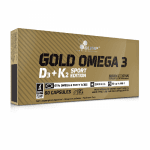 Gold Omega 3 D3+K2 - 60 капсули