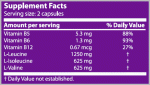 Mega BCAA 1400 - 120 капсули