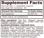 SERRAPEPTASE 40 000 - 90 капсули