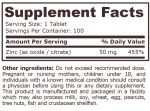 ZINC COMPLEX 50 мг - 100 таблетки